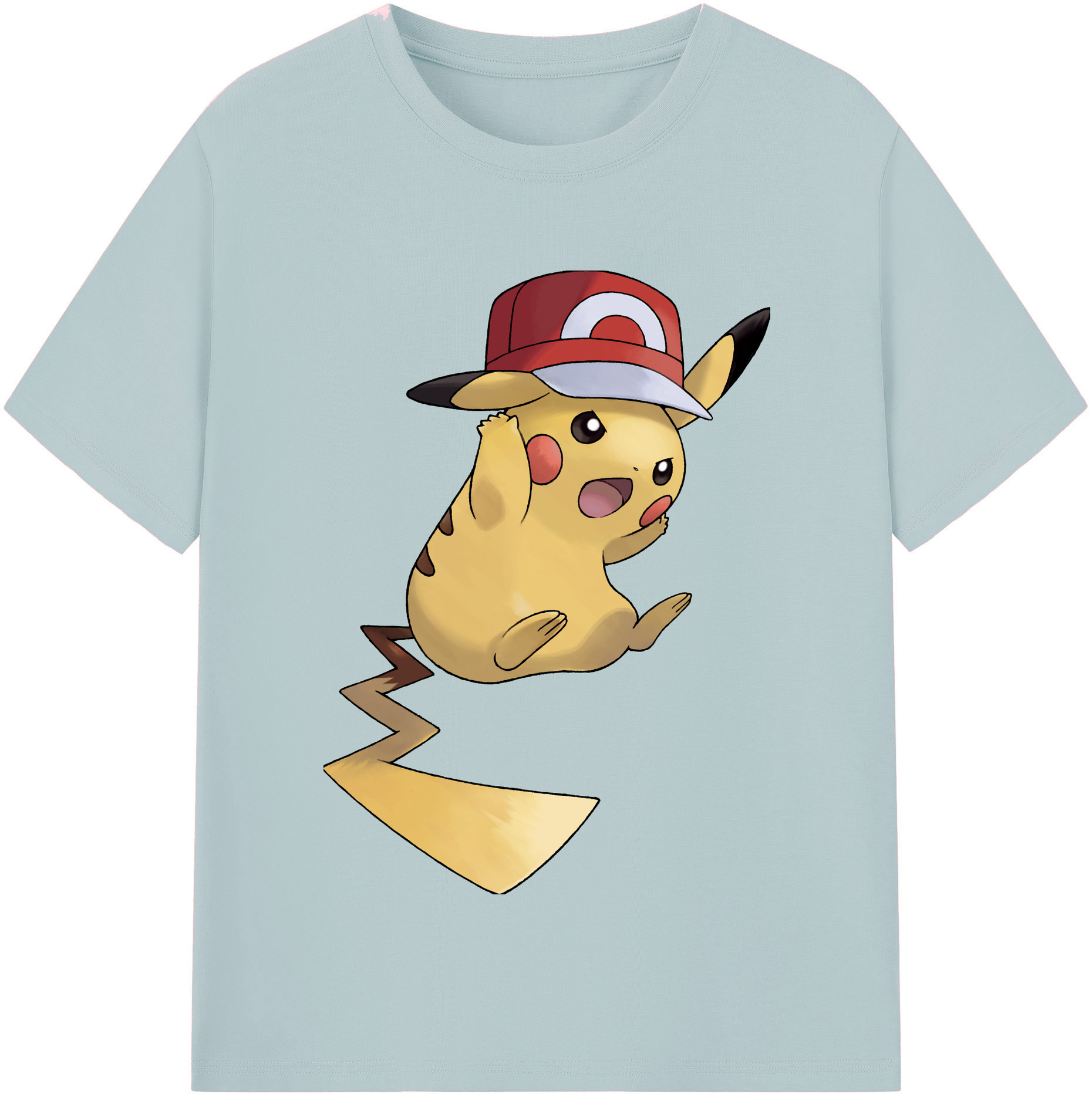 （画像用） ポケットモンスター Pokémon 綿100％半袖Tシャツ（フロントプリント）